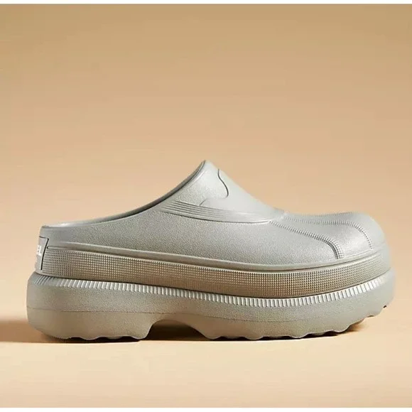 Sorel Caribou Clog Sz 7 Gray Platform Slip On EVA Chunky Minimal Mule 2048701 - Picture 2 of 14